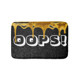 HOPPLA! Funny Paint Spill Sparkor Bath Mat Badematte