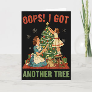 Hoppla, ich habe einen weiteren Weihnachtsbaum-Fei Karte