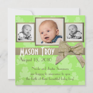 Hoppy Baby Foto Ankündigung