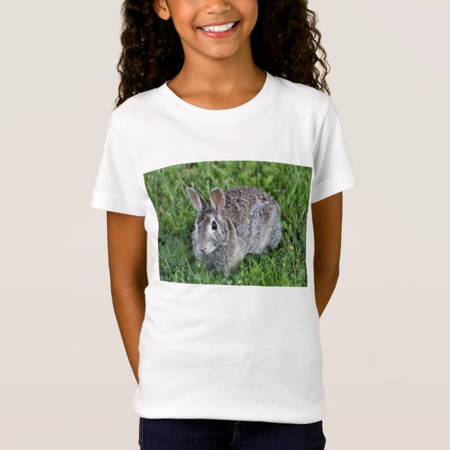 Hoppy Bunny kids tee (Vorderseite)