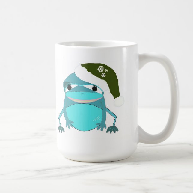 Hoppy Christmas Frog Kaffeetasse (Rechts)