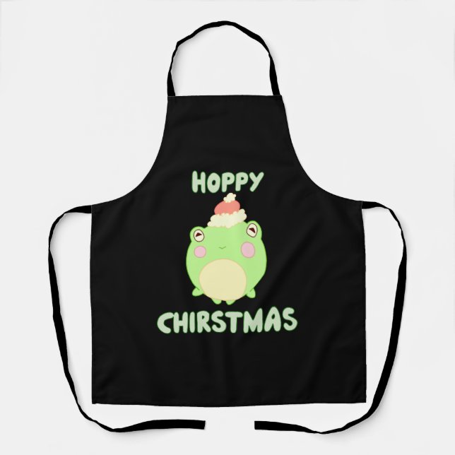 Hoppy Christmas Schürze (Vorderseite)