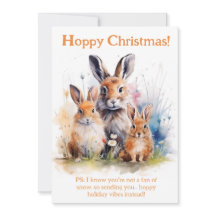 Hoppy Christmas Wünsche mit Bunny Cheer