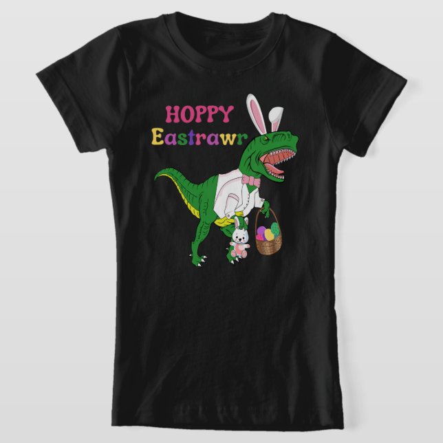 Hoppy Eastrawr Bunny Dinosaur OsterT - Shirt (Ablage )