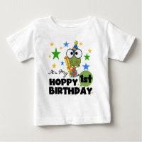 Hoppy Frog 1. Geburtstag T Shirts und Geschenke