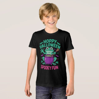 Hoppy Halloween Kids T-Shirt Tri-Blend Shirt