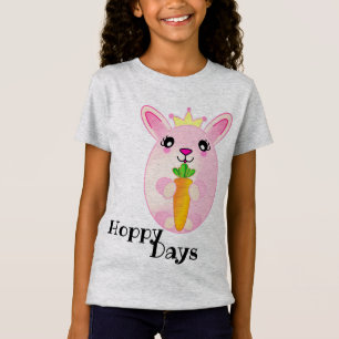 Hoppy Happy Day Bunny Fluffy Niedlicher Schwanz Ti T-Shirt