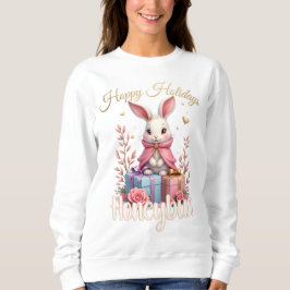 Hoppy Holidays – Honeybun Bunny Sweatshirt