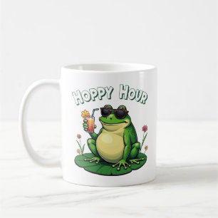 Hoppy Hour - Funny Frog Drinks Kaffeetasse