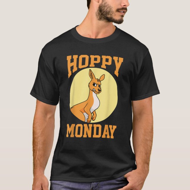 Hoppy Montag Ostern Montag Erntedank Ostermond T-Shirt (Vorderseite)