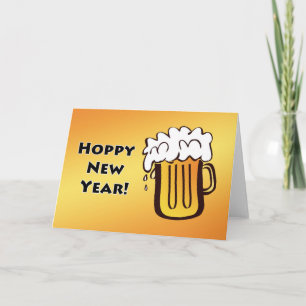Hoppy New Year Feiertagskarte