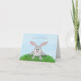 Hoppy Oaster Bunny Card Karte