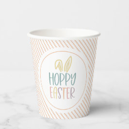 Hoppy Oaster Bunny Oars Paper Cups Pappbecher