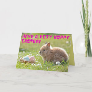 Hoppy Oaster Card Dankeskarte