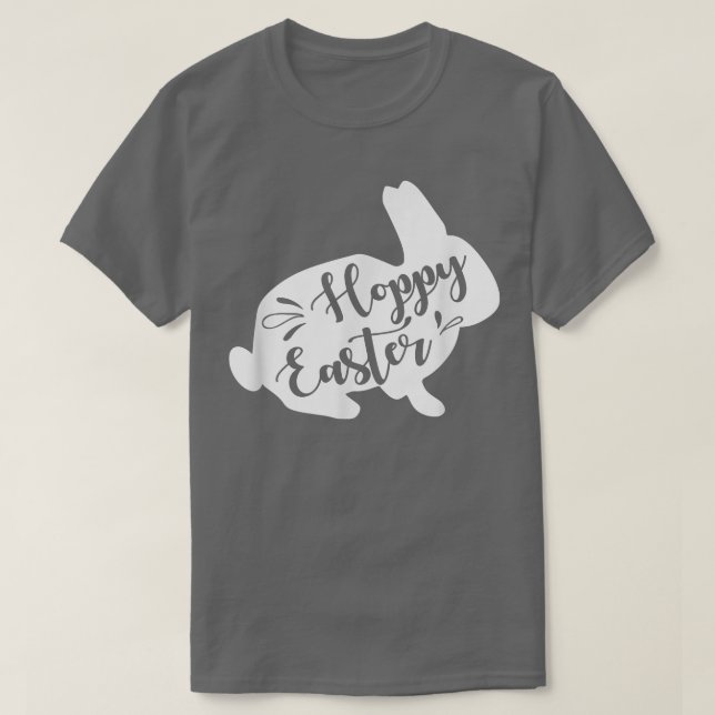 Hoppy Oaster Funny Oaster Bunny Rabbit  T-Shirt (Design vorne)
