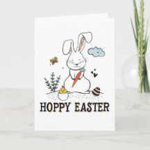 Hoppy Oaster Niedlich Doodle Osterhase