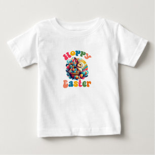 Hoppy Oaster, Niedliche Ostereier Baby T-shirt
