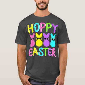 Hoppy Oaster Squad Happy Ostertag Niedlicher Sonne T-Shirt