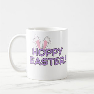 Hoppy Oaster Tasse   Niedliches Bunny Design