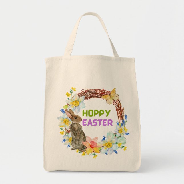 Hoppy Oaster Tote Bag Tragetasche (Vorne)