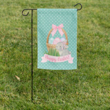 Hoppy Oaster Watercolor Bunny & Basket
