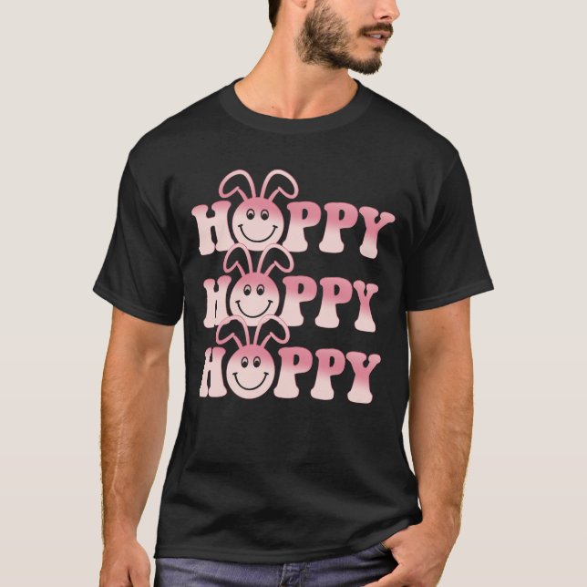 HOPPY, retro, vintage T-Shirt (Vorderseite)