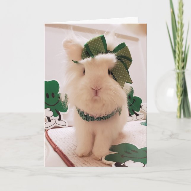 Hoppy St. Patrick's Day! Karte (Vorderseite)