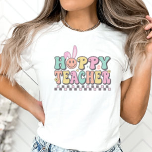Hoppy Teacher Easter Shirt, Easter  T-Shirt