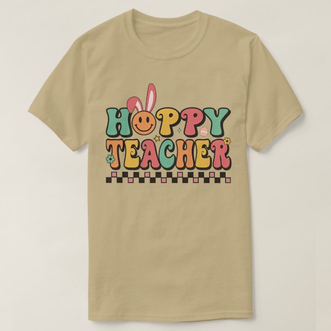 Hoppy Teacher T-Shirt (Design vorne)