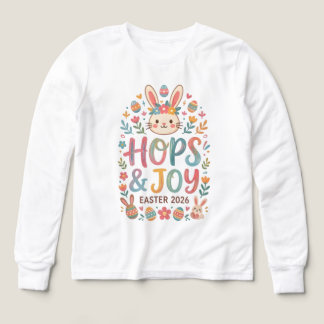 Hops & Joy Easter Shirt for Kids