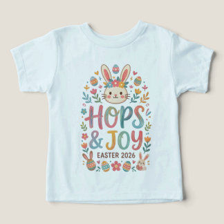 Hops & Joy Easter Shirt for Kids