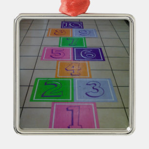****HOPSCOTCH**** ORNAMENT AUS METALL