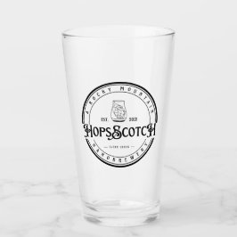 HopsScotch Pint Glass Glas