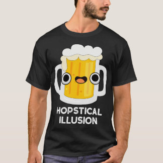 Hopstical Illusion Funny Beer Puff T-Shirt