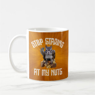 Hör auf, an meinen Nuts zu stinken - lustiger Eich Kaffeetasse