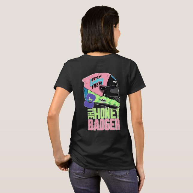 Hör auf, ihr Shirt zu sein | F1 Lüftertribut (Schwarz voll)