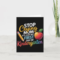 Hör auf, Mama zu weinen, es ist nur mein erster Ki