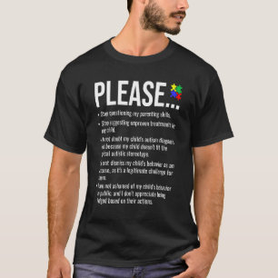 Hör auf, meine Erziehungsfähigkeiten in Frage zu s T-Shirt
