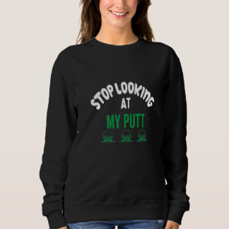 Hör auf, mich anzugucken sweatshirt