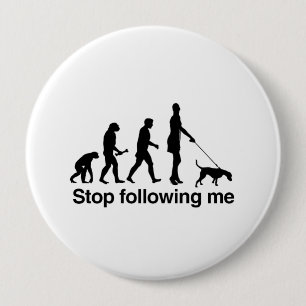 Hör auf mich zu folgen button