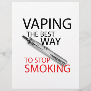 Hör auf zu rauchen flyer