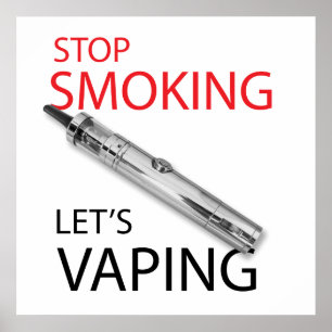 Hör auf zu rauchen poster