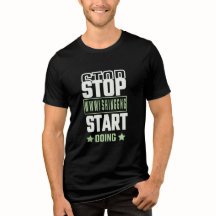 Hör auf zu wünschen, fang an zu handeln Motivation