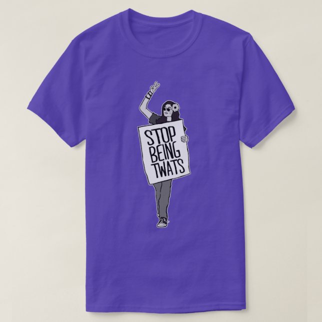 Hör auf, Zwillinge zu sein T-Shirt (Design vorne)