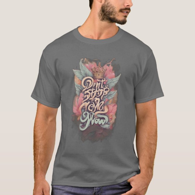 Hör jetzt nicht auf mich: Pastel Queen Song Poster T-Shirt (Vorderseite)