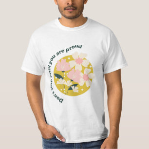 Hör nicht auf, bis du stolz bist Motivationszitat T-Shirt
