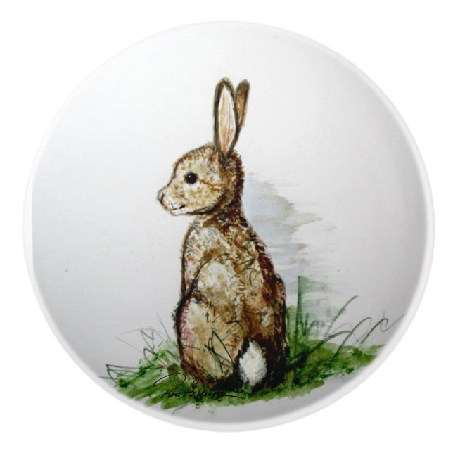 Hör zu! keramikknauf (Vorderseite)