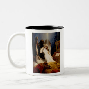 Horace Vernet - Engel des Todes - 1851 Zweifarbige Tasse