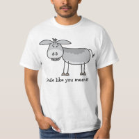 Horatio Esel-Lächeln mag Sie gemein es Shirt