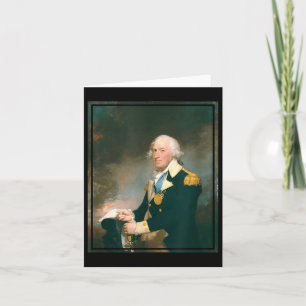 Horatio Gates Painting Portrait (1794) Karte